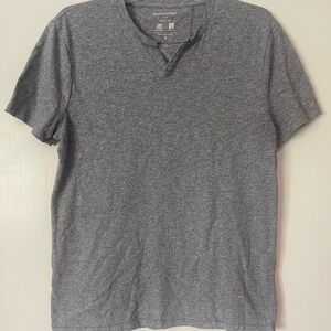 Banana Republic Gray Short Sleeve Tee